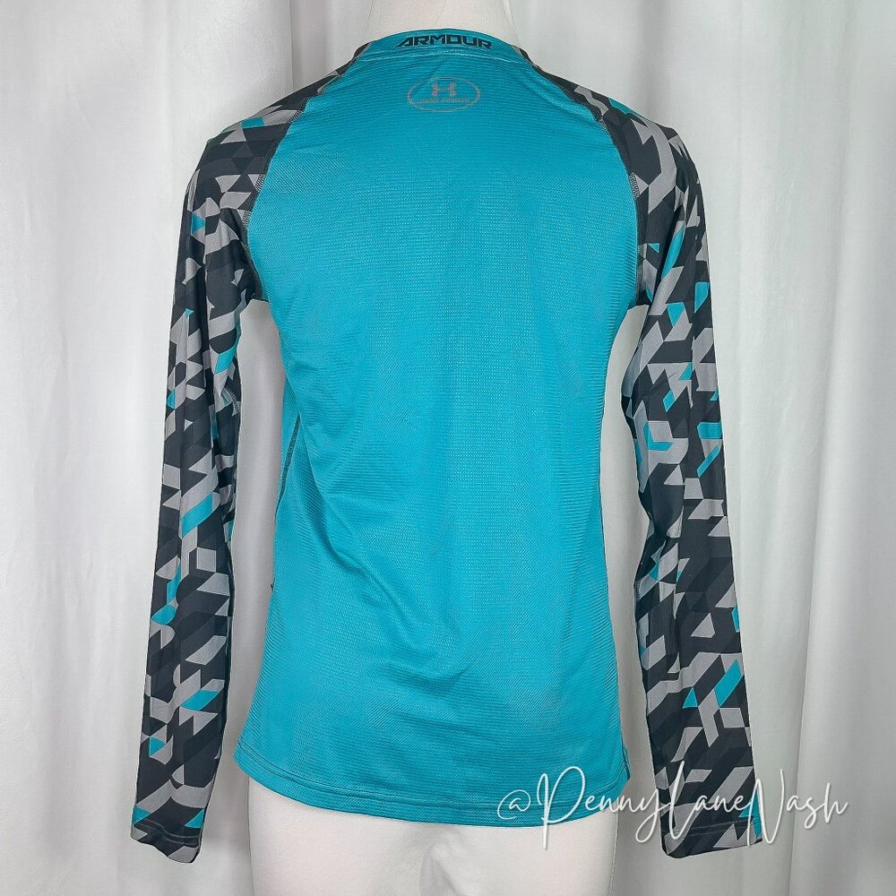 Under Armour Youth Printed Long Sleeve T-Shirt Medium M - Picture 9 of 11